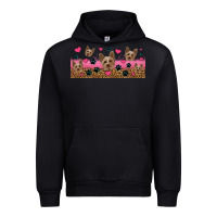 Black yorkie dogs Urban Hoodie - Jasminsmagicworld