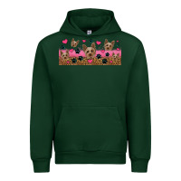 Forest Green yorkie dogs Urban Hoodie - Jasminsmagicworld