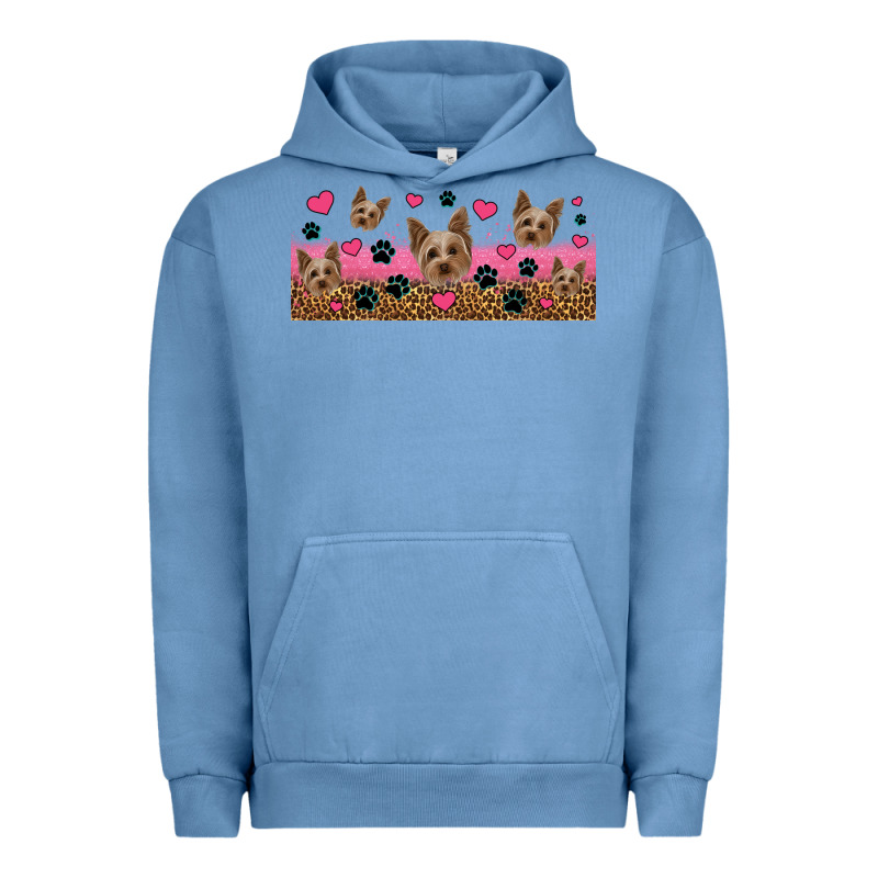 Yorkie Dogs Urban Hoodie by Jasminsmagicworld | Teevron