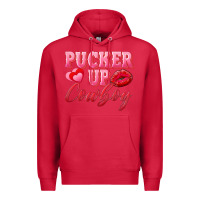 Cardinal pucker up cowboy Premium Hoodie - AdoDesignShop