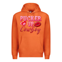 Carrot pucker up cowboy Premium Hoodie - AdoDesignShop