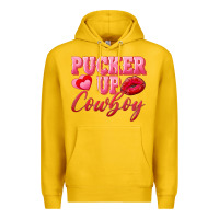 Lemon pucker up cowboy Premium Hoodie - AdoDesignShop