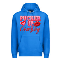 Pucker Up Cowboy Premium Hoodie | Teevron