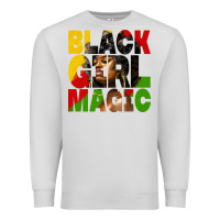 Dove Grey black girl magic juneteenth Premium Sweatshirt - HRA Design Shop