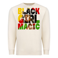 Sandshell black girl magic juneteenth Premium Sweatshirt - HRA Design Shop