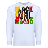 White black girl magic juneteenth Premium Sweatshirt - HRA Design Shop