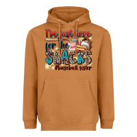 Meerkat i'm just here for the snacks #baseball sister Heavyweight Hoodie - Zillion Design Studio