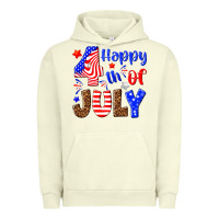 Pigment Pistachio happy 4th of july Urban Hoodie - NancyCooperArtShop