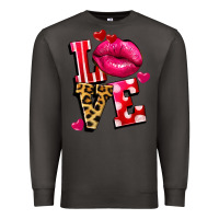 Smoke love lips Premium Sweatshirt - FaDigitalArtStudio