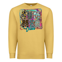 Antique Gold summer vibes Premium Sweatshirt - SublimationCraftShop