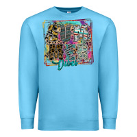 Ocean Blue summer vibes Premium Sweatshirt - SublimationCraftShop