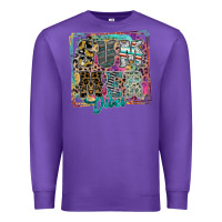 Purple summer vibes Premium Sweatshirt - SublimationCraftShop