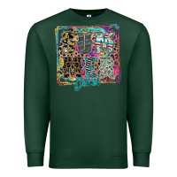 Sports Green summer vibes Premium Sweatshirt - SublimationCraftShop
