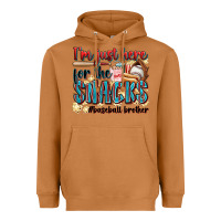 Meerkat i'm just here for the snacks #baseball brother Heavyweight Hoodie - Zillion Design Studio