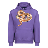 Tulip Rosy Boa Snake Illustrations Urban Hoodie - LillyAllenDesigns