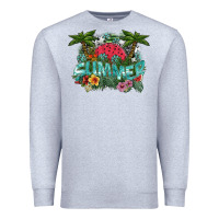 Heather Grey summer Premium Sweatshirt - SublimationCraftShop