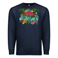 Navy summer Premium Sweatshirt - SublimationCraftShop