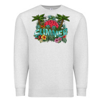Oatmeal Heather summer Premium Sweatshirt - SublimationCraftShop