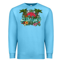 Ocean Blue summer Premium Sweatshirt - SublimationCraftShop