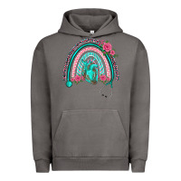 Pigment Tornado nurse life spring stethoscope heart rainbow Urban Hoodie - BarkalooDesign