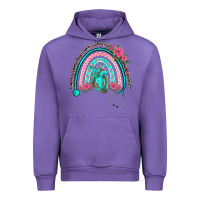 Tulip nurse life spring stethoscope heart rainbow Urban Hoodie - BarkalooDesign