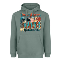 Sage i'm just here for the snacks #american football br Heavyweight Hoodie - Zillion Design Studio