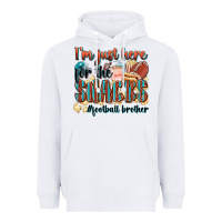 White i'm just here for the snacks #american football br Heavyweight Hoodie - Zillion Design Studio