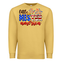 Little Mister America Premium Sweatshirt | Teevron