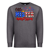 Charcoal Heather little mister america Premium Sweatshirt - Neo Western