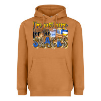 Meerkat i'm just here for the snacks volleyball Heavyweight Hoodie - Zillion Design Studio