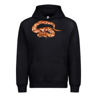 Foreset Green Copperhead Snake Illustrations Urban Hoodie - LillyAllenDesigns