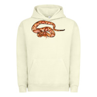 Pigment Pistachio Copperhead Snake Illustrations Urban Hoodie - LillyAllenDesigns