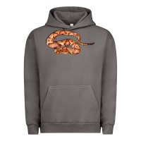 Pigment Tornado Copperhead Snake Illustrations Urban Hoodie - LillyAllenDesigns
