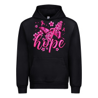 Black hope breast cancer butterfly Urban Hoodie - Jasminsmagicworld