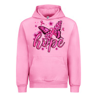 Hope Breast Cancer Butterfly Urban Hoodie | Teevron