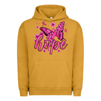 Pigment Peanut Butter hope breast cancer butterfly Urban Hoodie - Jasminsmagicworld