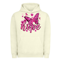Pigment Pistachio hope breast cancer butterfly Urban Hoodie - Jasminsmagicworld