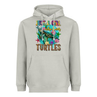 Just A Girl Who Loves Turtles Heavyweight Hoodie | Teevron