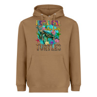 Toasted Coconut just a girl who loves turtles Heavyweight Hoodie - texasbilliewilder