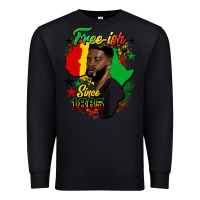 Black free ish since 1865 black man Premium Sweatshirt - HRA Design Shop