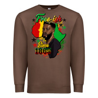 Chestnut free ish since 1865 black man Premium Sweatshirt - HRA Design Shop