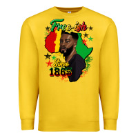 Lemon free ish since 1865 black man Premium Sweatshirt - HRA Design Shop