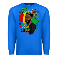 True Royal free ish since 1865 black man Premium Sweatshirt - HRA Design Shop