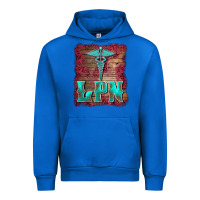 Cobalt licensed practical nurse medical symbol  background Urban Hoodie - BarkalooDesign