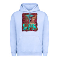 Pigment Grape Ice licensed practical nurse medical symbol  background Urban Hoodie - BarkalooDesign
