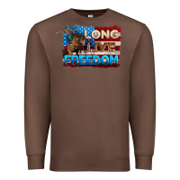 Chestnut Long live freedom 4th of july Premium Sweatshirt - Neo Western