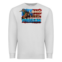 Long Live Freedom 4th Of July Premium Sweatshirt | Teevron