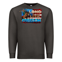 Smoke Long live freedom 4th of july Premium Sweatshirt - Neo Western