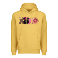 Antique Gold xoxo belted galloway Premium Hoodie - AdoDesignShop