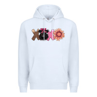 White xoxo belted galloway Premium Hoodie - AdoDesignShop